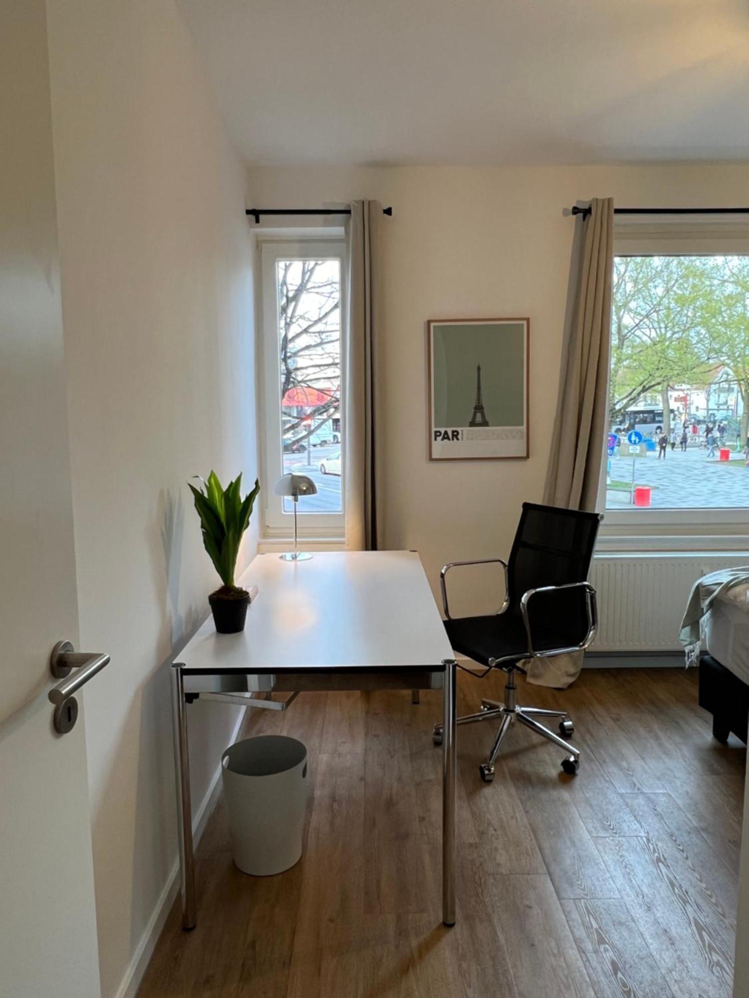 Business Apartment Kranich: 3 Zimmer, Top Infrastrukturlage Hh Langenhorn, Naehe Airport ฮัมบูร์ก ภายนอก รูปภาพ