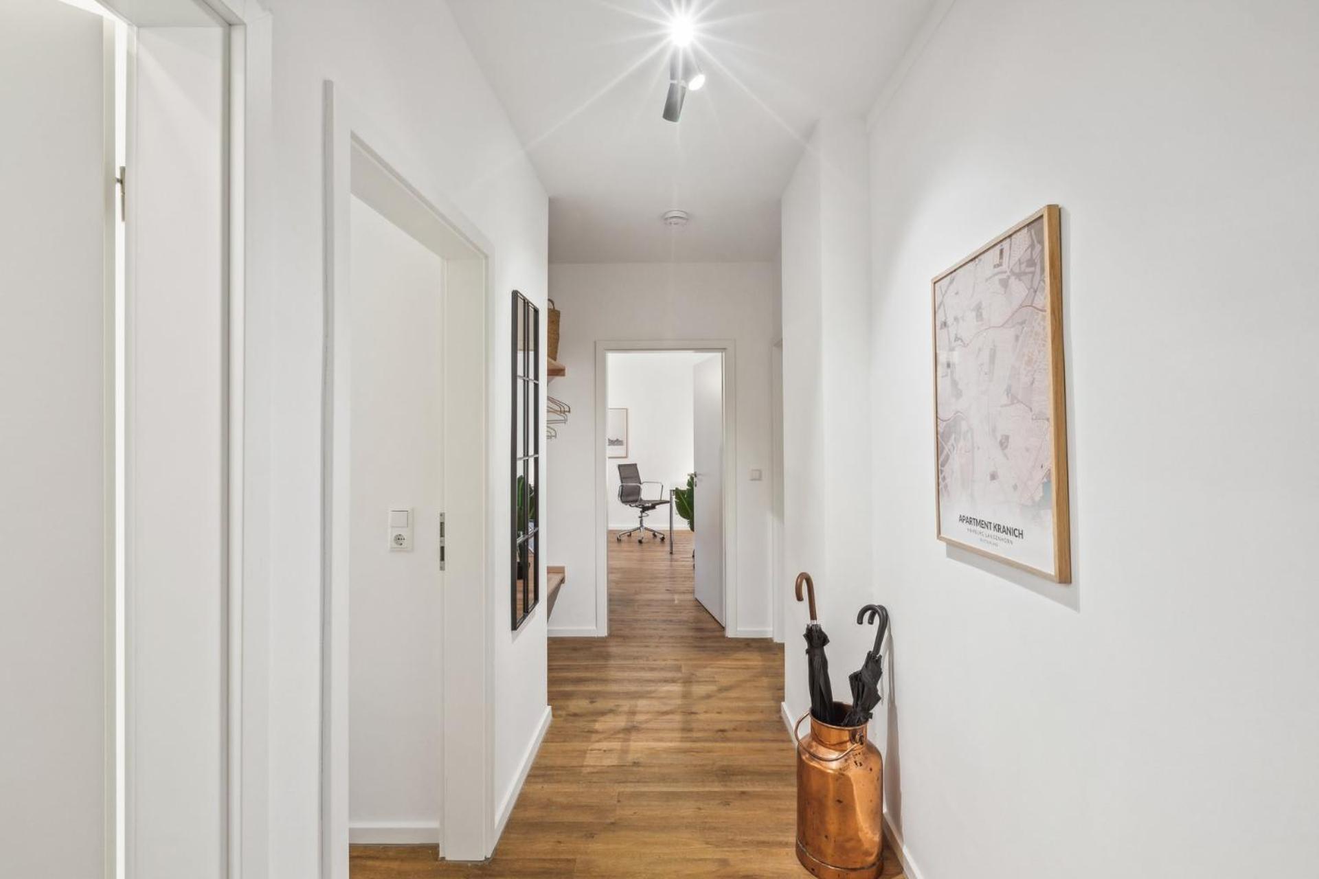 Business Apartment Kranich: 3 Zimmer, Top Infrastrukturlage Hh Langenhorn, Naehe Airport ฮัมบูร์ก ภายนอก รูปภาพ